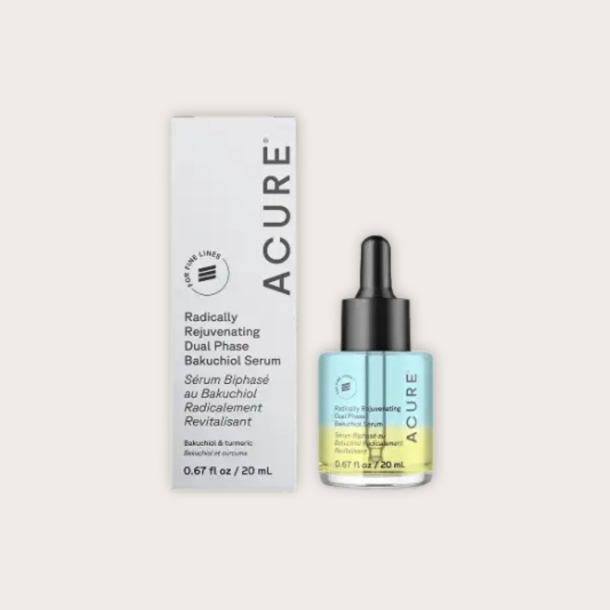ACURE dual phase bakuchiol serum