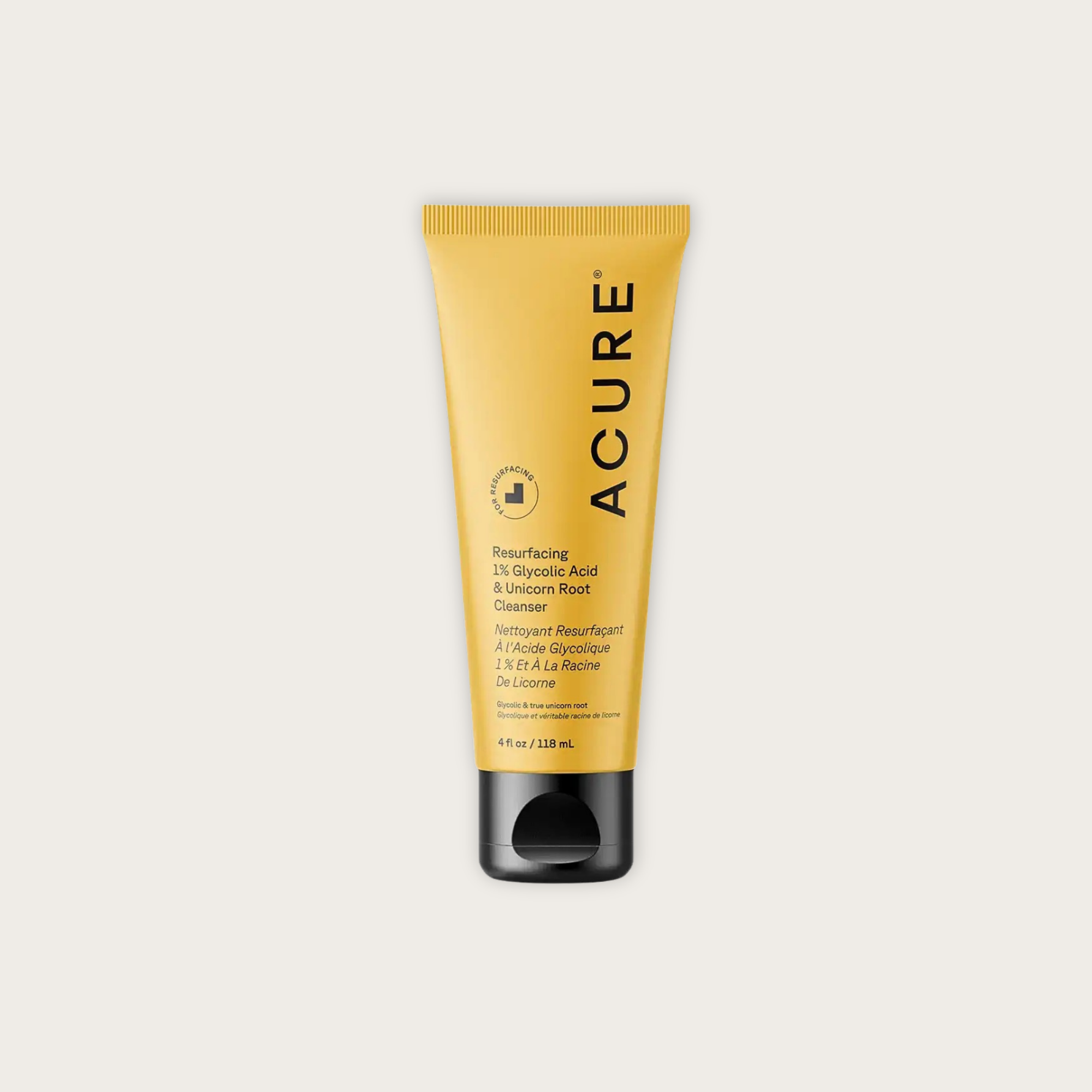ACURE resurfacing glycolic acid cleanser