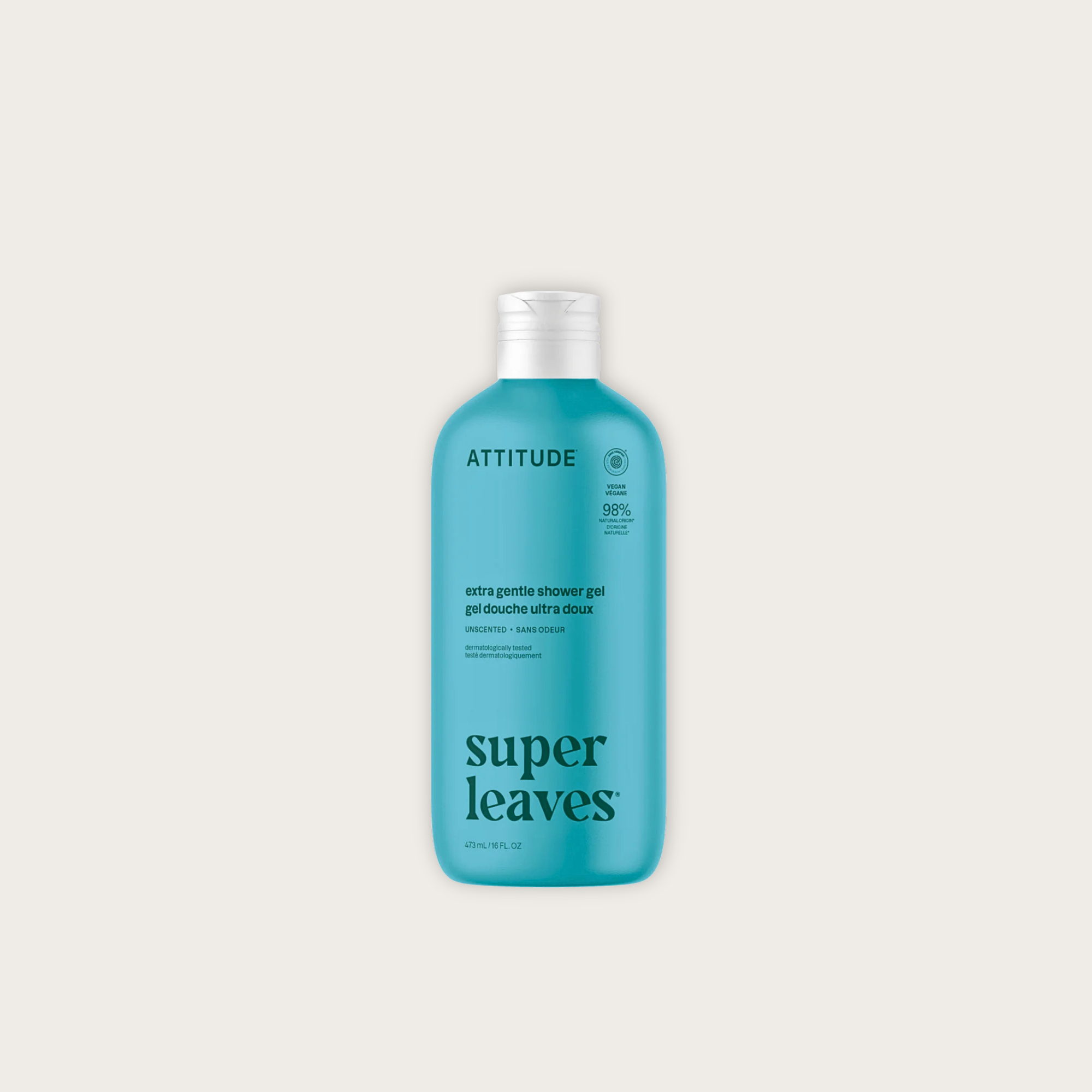 ATTITUDE extra gentle unscented body wash