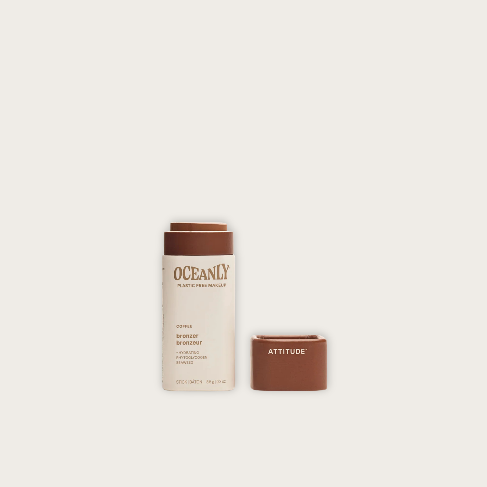 ATTITUDE Oceanly Coffee bronzer stick
