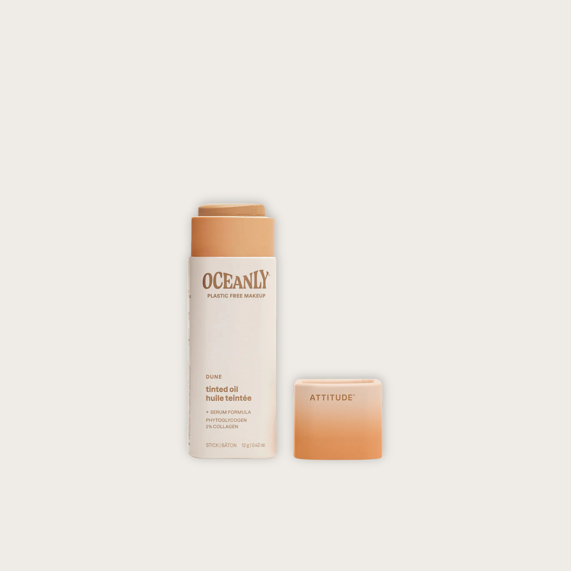 ATTITUDE Oceanly Dune tinted oil foundation