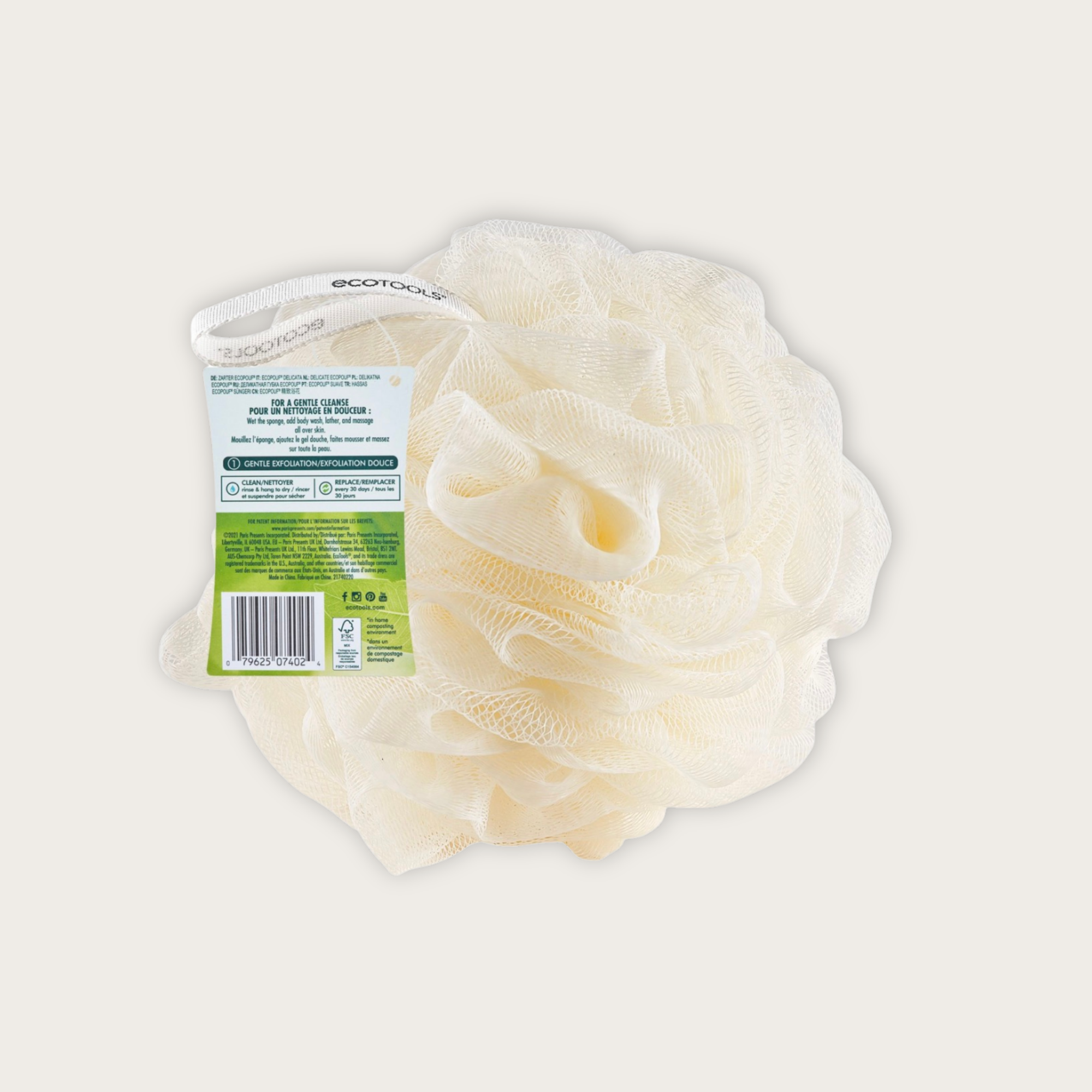 EcoTools Delicate EcoPouf bath sponge