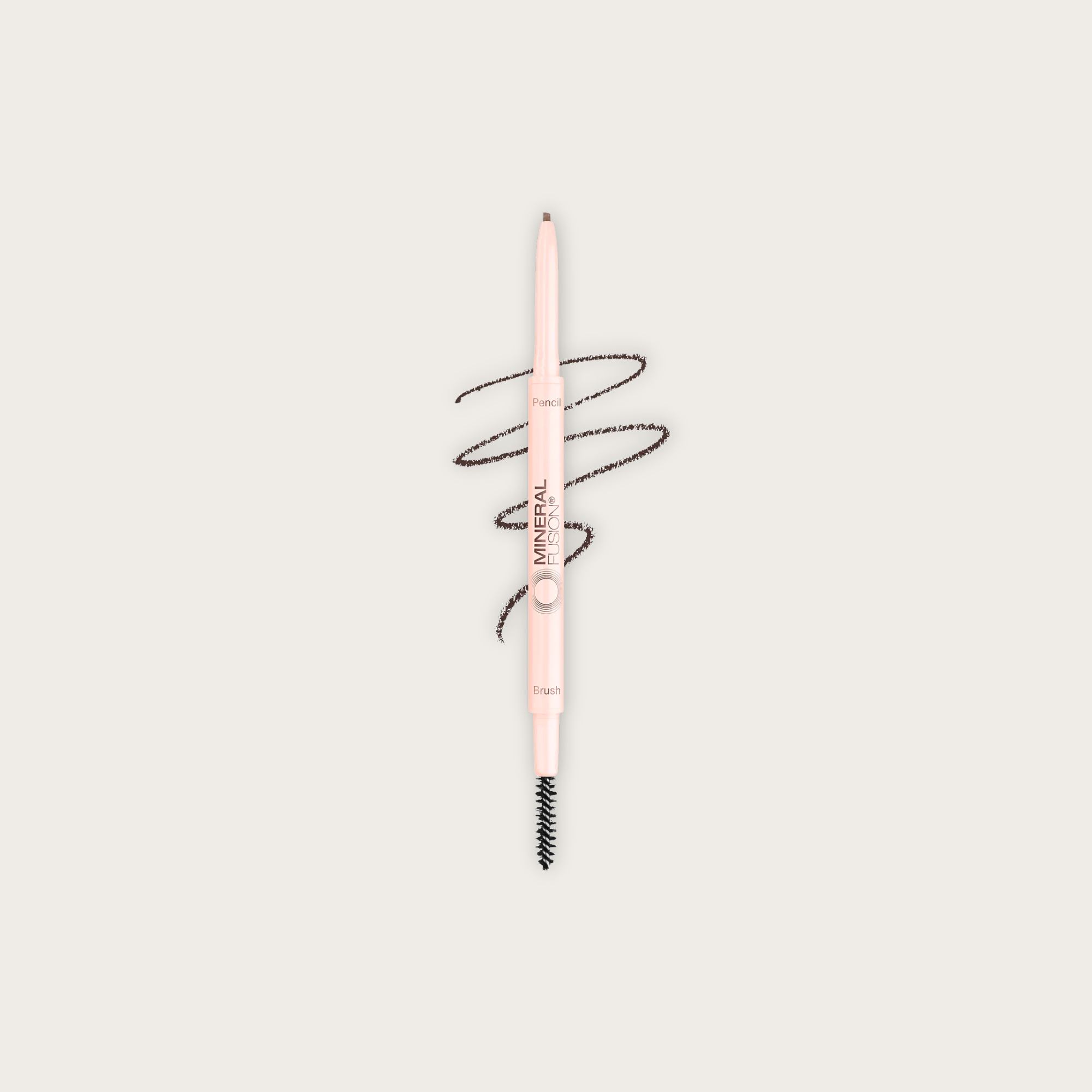 Mineral Fusion dark brown brow pencil