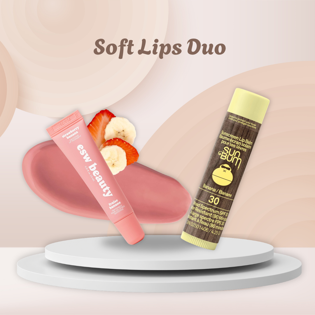 Soft Lips Duo with hydrating lip care and SPF balm by Ardens